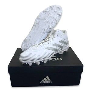 *SOLD* Adidas Freak MD 20 Men's Football Cleats Size 11.5  White Silver FW3576